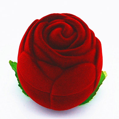 Anillo Rosa Roja Romántico en Caja de Regalo para Aniversario, Boda y Propuesta - Image 10