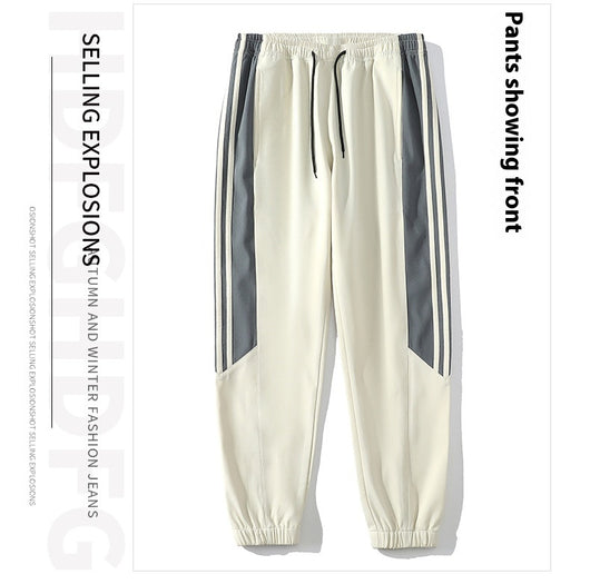 Conjunto Deportivo Casual de 2 Piezas con Cuello Mao para Hombre - Image 31