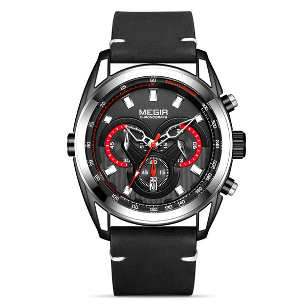 Reloj Deportivo para Hombre Cronógrafo Azul Cuarzo