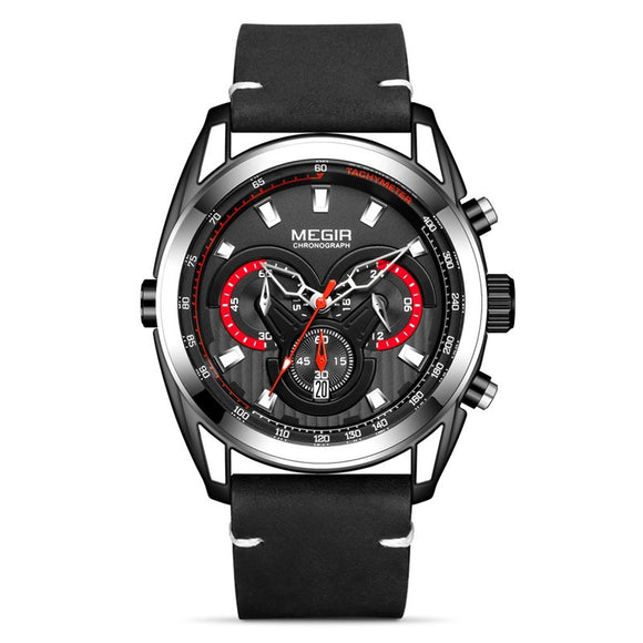 Reloj Deportivo para Hombre Cronógrafo Azul Cuarzo