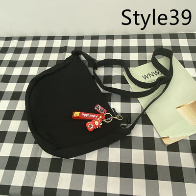Bolsa Mensajero de Lona para Hombre - Bolso de Hombro Ligero y Versátil - Image 39