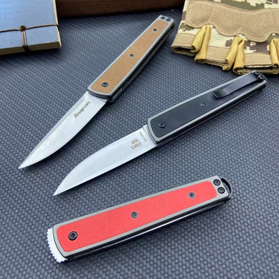 Cuchillo Plegable de Frutas con Diseño Personalizado Hecho a Mano - Image 12