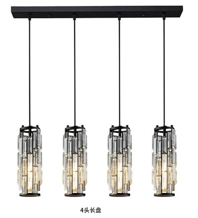 Lámpara Colgante Industrial Cristal LED Cabecera Restaurante Pasillo - Image 15
