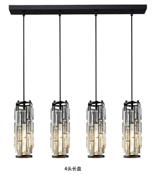 Lámpara Colgante Industrial Cristal LED Cabecera Restaurante Pasillo - Image 15
