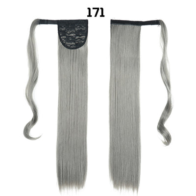 Cola de Caballo Extensible con Velcro - Cabello Liso Europeo - Image 19