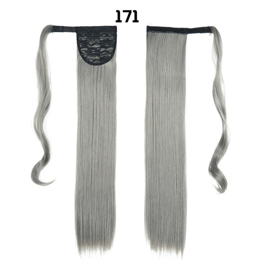 Cola de Caballo Extensible con Velcro - Cabello Liso Europeo - Image 19