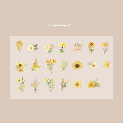 Cuaderno de Flores y Plantas - Material Decorativo 40 Piezas - Image 10