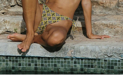 Bikini Deportivo Verde Pecho Pequeño - Estilo Vacaciones Termal - Image 15