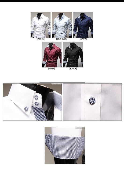 Camisa de Cuadros Casual Talla Grande para Hombre - Image 17