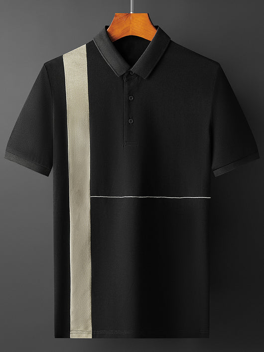 Polo Manga Corta Premium Hombre - Diseño Bicolor Casual Business - Image 9