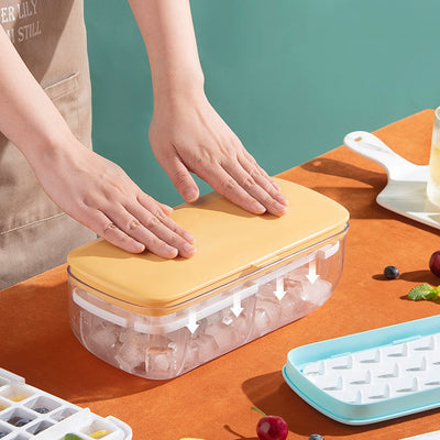 Molde para Hielo con Caja de Almacenamiento y Desmolde Rápido - Image 8