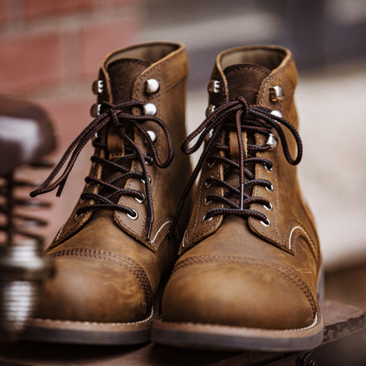 Botas de Trabajo Hombre Estilo Retro Americano Primavera - Image 3