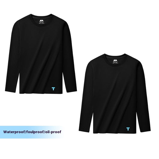 Camiseta Básica Antitinción de Algodón Xinjiang para Hombre - Image 6