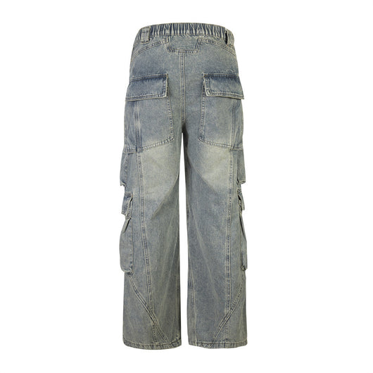 Pantalones Cargo Vaqueros Multibosillo para Hombre - Image 2
