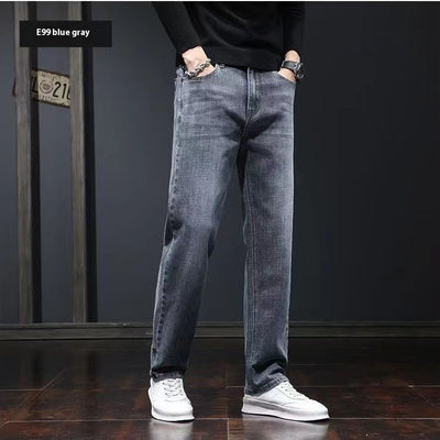 Pantalones Jeans Loose Straight Casual para Hombre - Image 22