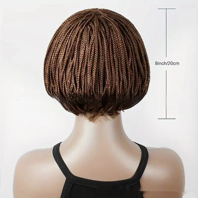 Peluca Trenza de Tres Cabos Corte Champiñón con Dreads - Image 6