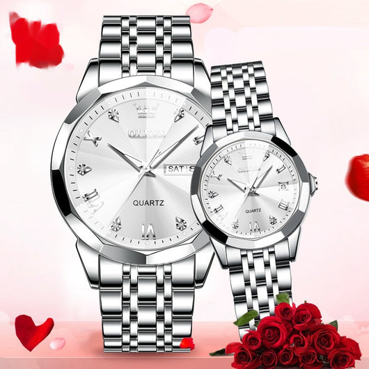Reloj de Cuarzo para Parejas - Regalo Perfecto para San Valentín - Image 4