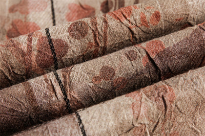 Camisa Suelta Estampado Flores y Hojas para Hombre - Image 12