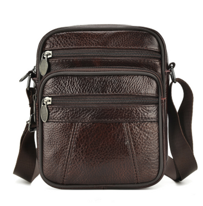 Bolso de Cuero Genuino para Negocios y Aventura al Aire Libre - Image 7