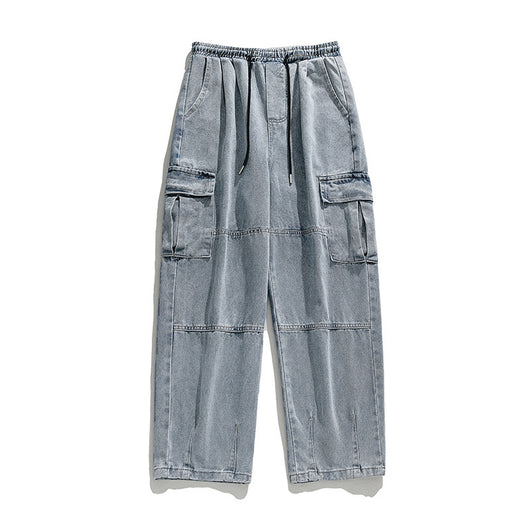 Pantalones Vaqueros para Hombre con Bolsillos Tridimensionales - Image 5