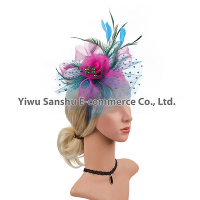 Diadema de Novia Elegante con Malla Billycock - Image 36