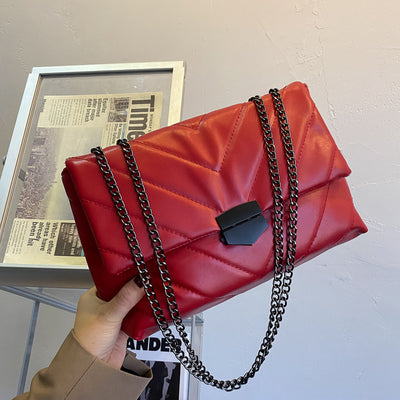 Bolso Bandolera Estilo Occidental con Cadena - Diseño Creativo para Otoño e Invierno - Image 2