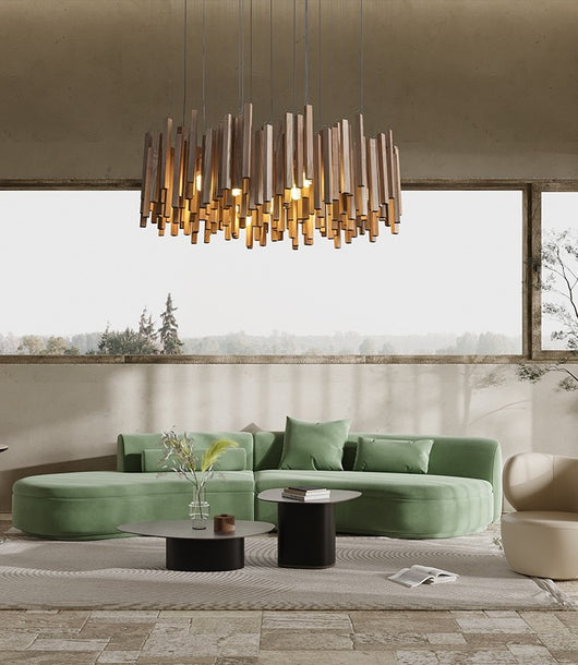 Lámpara Colgante Minimalista Moderna - Diseño Chino Contemporáneo para Salas y Comedores - Image 35