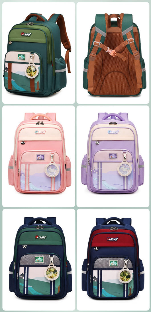 Mochila Escolar de Gran Capacidad Ligera y Resistente para Primaria - Image 25