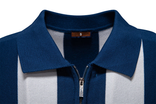 Polo de Lana con Solapa para Hombre - Manga Corta - Image 13