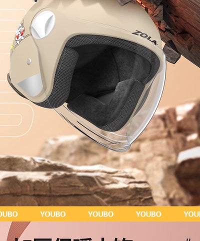 Casco de Bicicleta Eléctrica con Bufanda Térmica para Hombre y Mujer - Image 24