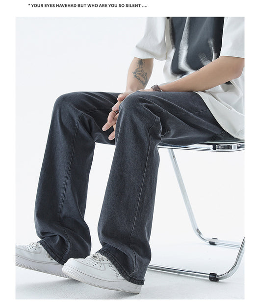 Jeans Casuales Hombre Lavado Americano Gris Bruma - Image 14