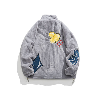 Abrigo Acolchado Pareja Invierno - Diseño Bordado Cálido Unisex - Image 2