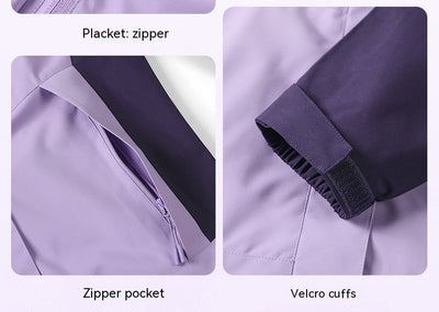 Chaqueta Impermeable Cortavientos de Una Capa - Image 22