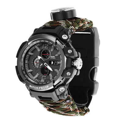 Reloj Deportivo Multifuncional Resistente al Agua con LED para Montañismo y Viajes - Image 5