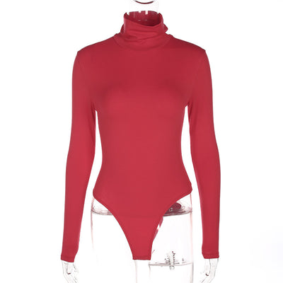 Jumpsuit Ajustado Cuello Alto Elegante - Image 29