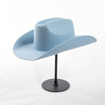 Sombrero Vaquero de Fieltro de Lana con Estilo Casual - Image 23