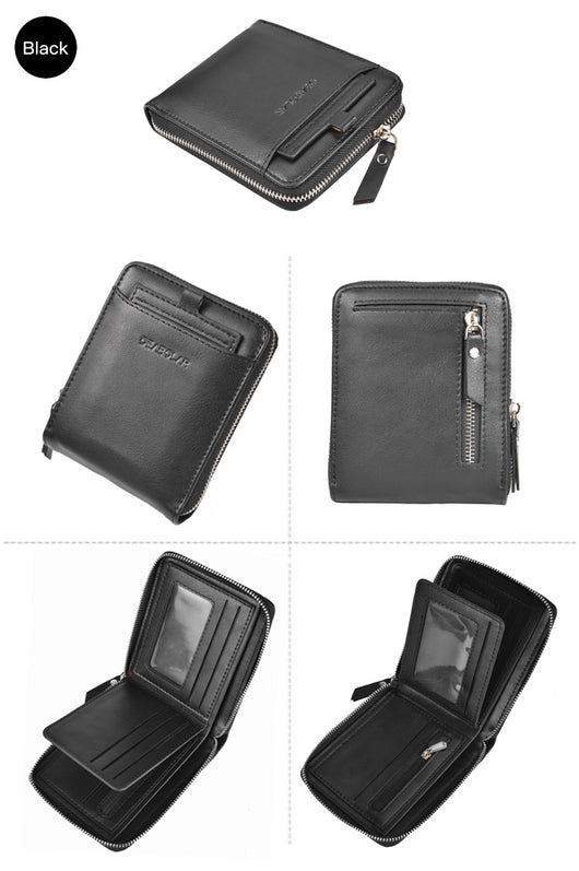 Billetera Retro Multitarjeta con Cierre - Image 25