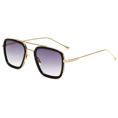 Gafas de Sol Cuadradas Metal para Hombre - Estilo Moderno Iron - Image 23