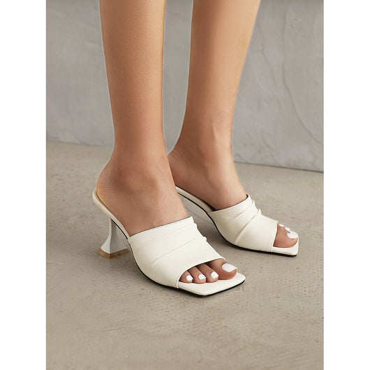 Sandalias y Pantuflas Dama Punta Cuadrada Verano - Image 6