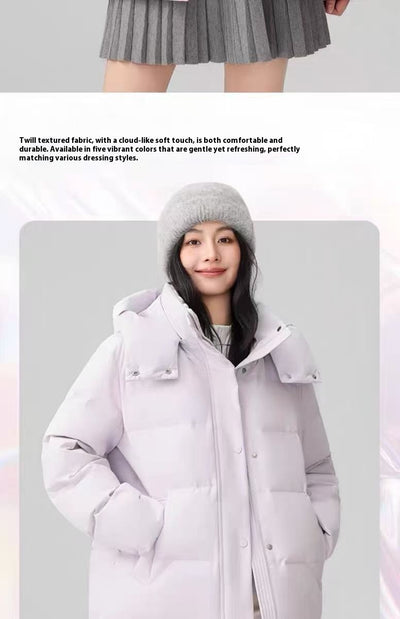 Chaqueta Corta de Algodón con Gorro Desmontable - Image 19