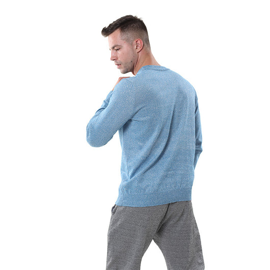 Playera Protectora Cuello Redondo Azul para Hombre - Image 18