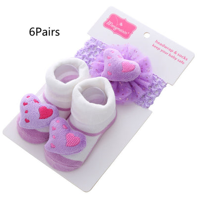 Calcetines Infantiles con Pompones 3D y Lunares Estampados - Image 3
