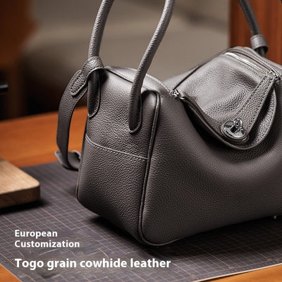 Bolsa Crossbody Tejida de Cuero Auténtico - Diseño Artesanal - Image 4