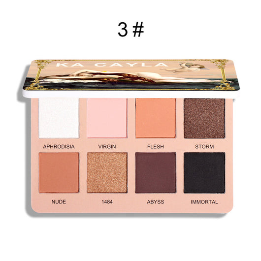 Paleta de Sombras Nacaradas con Glitter Mate Creativo - Image 4