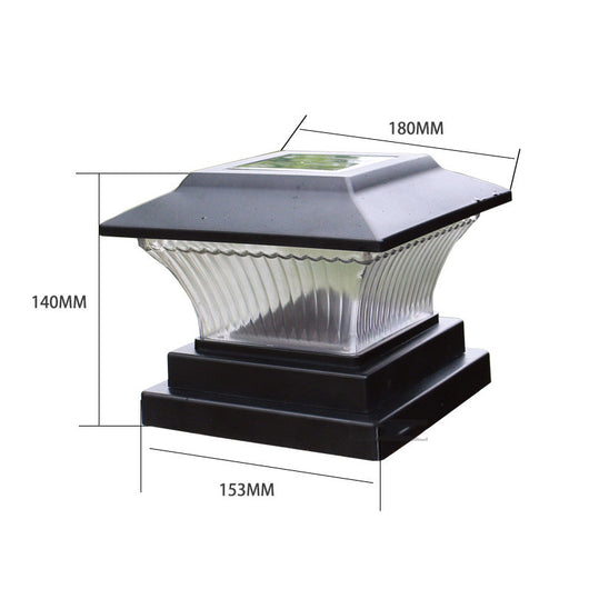 Lámpara Solar para Poste con Linterna Frontal - Image 10