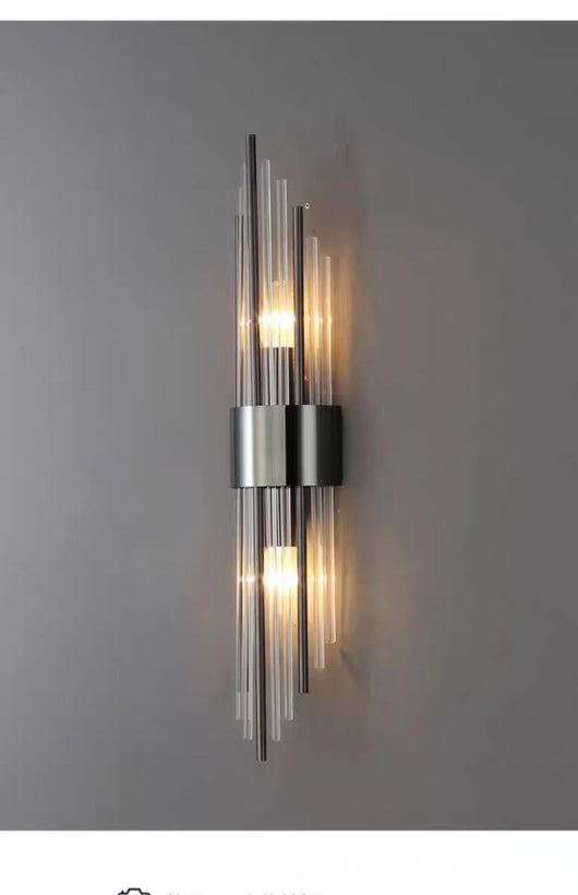 Lámpara de Cristal para Pared de TV - Iluminación Elegante para Sala de Estar - Image 21