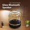 Subwoofer de Escritorio Bluetooth Negro y Oro