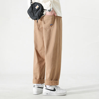 Pantalones Cargo Sueltos para Hombre Rectos Casuales - Image 11