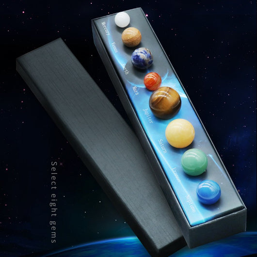 Conjunto de Piedras Naturales de los Ocho Planetas - Image 5