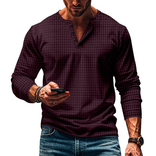 Chaqueta Casual Deportiva Jacquard Cuadros Pequeños para Hombre - Image 12
